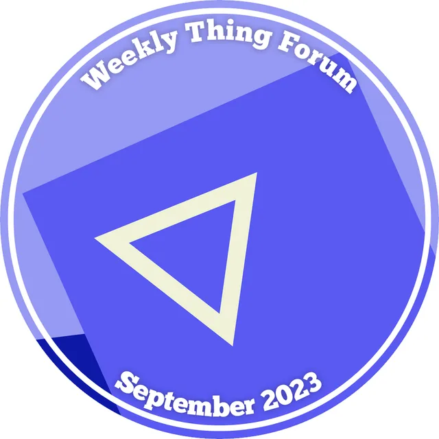 Weekly Thing Forum Launch