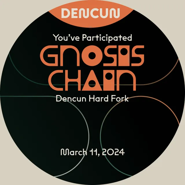 Gnosis Chain Dencun Hard Fork