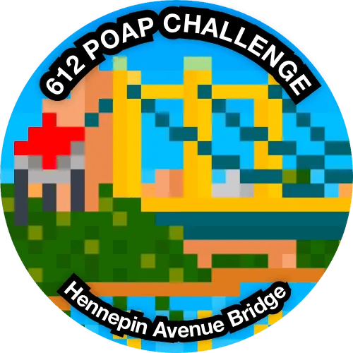 Hennepin Avenue Bridge — 612 POAP Challenge