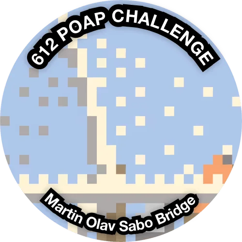 Martin Olav Sabo Bridge — 612 POAP Challenge