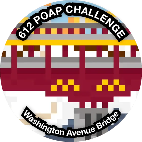 Washington Avenue Bridge — 612 POAP Challenge
