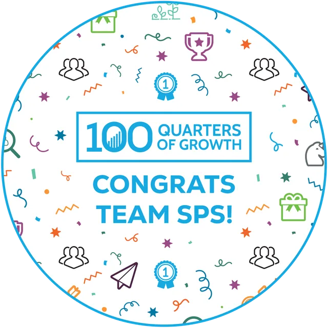 TeamSPS 100 Quarters of Growth