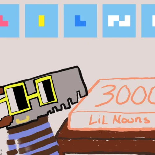 3000 Lil Nouns Minted