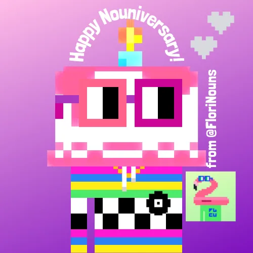 ⌐◨-◨ Happy Nouniversary from FloriNouns! ⌐◨-◨