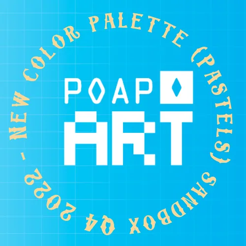 Launch of the new Pastel color palette in POAP.art