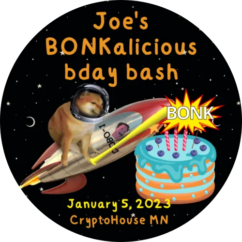 Joe's BONKalicious Bday